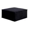 Amma Ottoman in Black Colour