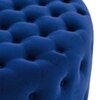 Rainn Ottoman in Navy Blue Colour
