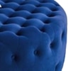 Rainn Ottoman in Navy Blue Colour