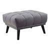 Brait Ottoman in Midnight Grey Colour
