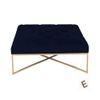 Ema Ottoman in Navy Blue Colour