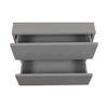 Lagere Series Bedside Table duly polished in Greyish
