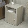 Mica Bedside Pine Hues Chest Side Table
