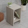 Pine Hues Bevel Mica Side Table