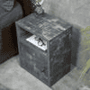 Mica Bedside Bohemian Tint Chest Side Table
