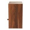 Mica Bedside Teak Hues Chest Side Table