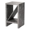 Thunderbolt Bevel Mica Side Table