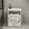 Mica Bedside Cosmos Chest Side Table
