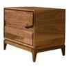 Batik Series Bedside Table duly polished in Matte Finish and base in Teak Wood