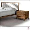 Batik Series Bedside Table duly polished in Matte Finish and base in Teak Wood
