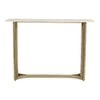 Verona Marble Console Table In Gold Finish