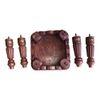 Shilpi Handicrafts Folding Coffee Table - Brown