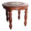 Shilpi Handicrafts Folding Coffee Table - Brown