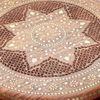 Shilpi Handicrafts Folding Coffee Table Brown