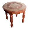 Shilpi Handicrafts Folding Coffee Table Brown