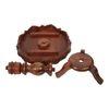 Shilpi Handicrafts Folding Coffee Table - Brown - Nshctbl09