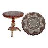 Shilpi Handicrafts Folding Coffee Table - Brown - Nshctbl09