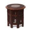 Shilpi Handicrafts Folding Coffee Table - Brown - Nshctbl10