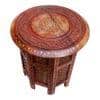 Shilpi Handicrafts Folding Coffee Table - Brown - Nshctbl10
