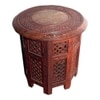 Shilpi Handicrafts Folding Coffee Table - Brown