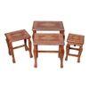 Shilpi Handicrafts Nesting Coffee Table - Brown - Nshctbl12