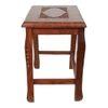 Shilpi Handicrafts Nesting Coffee Table - Brown - Nshctbl12