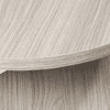 Pine Hues Round Oblique Nesting Tables, Side Tables, Wooden Tables, Living Room Decor
