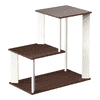 Coras Engineered Wood Side Table in Brown Finish
