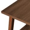 Walnut Hues Trapezium Incline Table, Side Table, Wooden End Table, Living Room Decor
