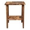 Crushing on Coffee Trapezium Incline Table, Side Table, Wooden End Table, Living Room Decor