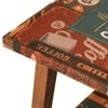 Crushing on Coffee Trapezium Incline Table, Side Table, Wooden End Table, Living Room Decor