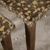 Syaahi Solid Wood Nested End Table in Paper Finish - Set of 3