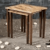 Mountain Solid Wood Nested End Table in Laminate Finish - Set of 2