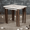Ryleigh Solid Wood Nested End Table in Paper Finish - Set of 2