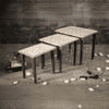 Seagull Solid Wood Nested End Table - Set of 3