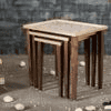 Seagull Solid Wood Nested End Table - Set of 3