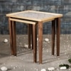 Seagull Solid Wood Nested End Table - Set of 2