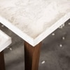 Leherein Solid Wood Side Table in White Finish - Set of 3