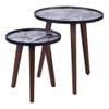 Shibori Nested Table - Set of 2