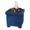 Eccentric Stool Cum End Table with Storage