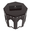 Wooden End Table Octagonal Shape In Walnut Finish