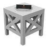Handcrafted Wooden Square End Table