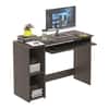 Mallium Free Standing Engineered Wood Study Table with Keyboard Slider in Wenge Finish
