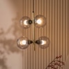Bayo Cluster of 4 Handcrafted Hanging Lamp