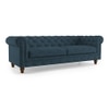 Winchester Premium 3 Seater Fabric Sofa in Indigo Blue Colour