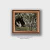 Artistry Green White French Country Gardenpainting Canvas Wall Prints Set of 1 Multicolor Matte