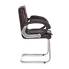 Stylish Cantilever Chair In Brown