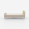 Minimalist Kids Single Bed in Oak and Multicolor