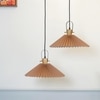 Patrice Fabric And Metal Pendant Light
