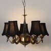 Devansh Gold Wall Mounted Lamp With Beige Jute Shade